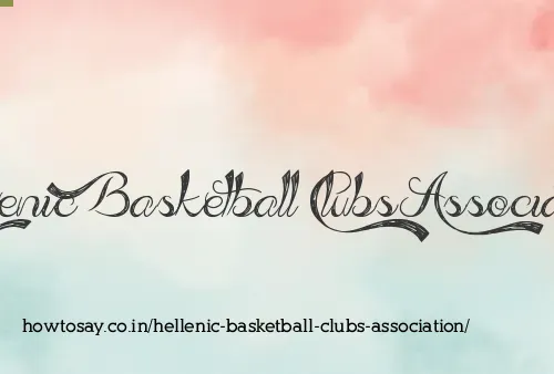 Hellenic Basketball Clubs Association