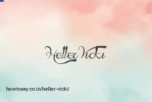 Heller Vicki