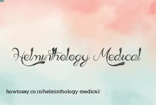 Helminthology Medical
