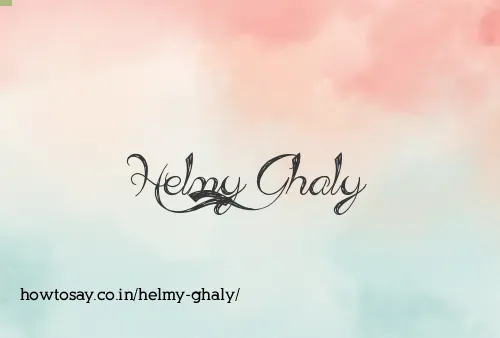 Helmy Ghaly