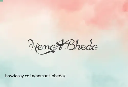 Hemant Bheda