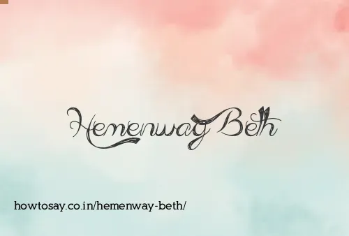 Hemenway Beth