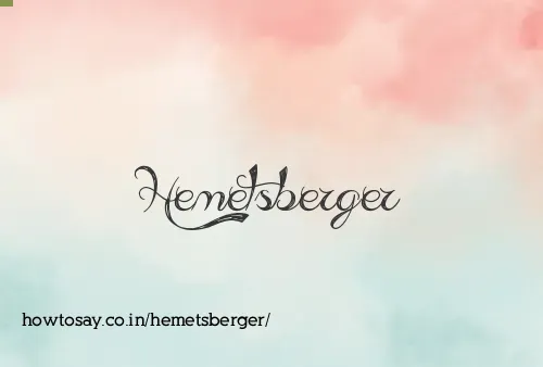 Hemetsberger