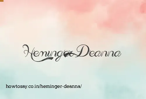 Heminger Deanna