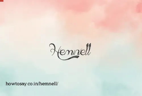 Hemnell