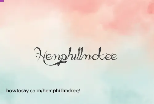 Hemphillmckee