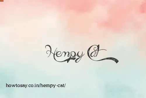 Hempy Cat