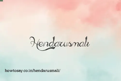 Hendarusmali