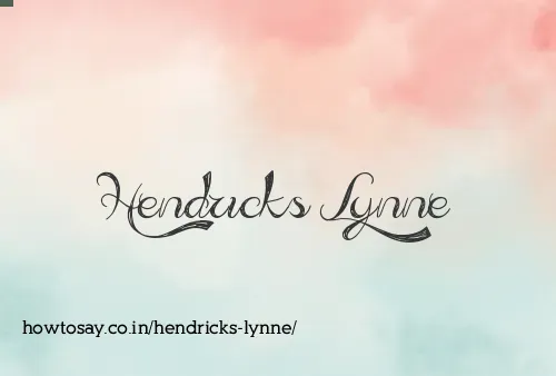 Hendricks Lynne