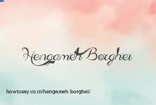 Hengameh Borghei