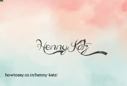 Henny Katz