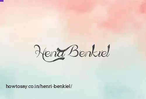 Henri Benkiel