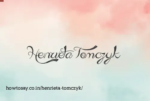 Henrieta Tomczyk
