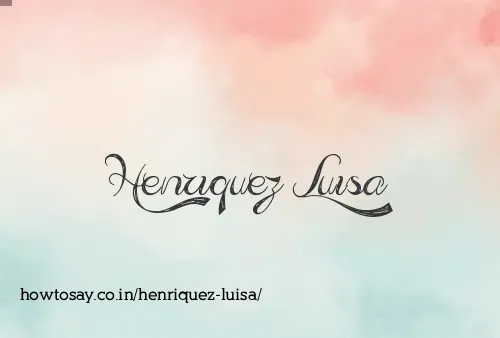 Henriquez Luisa