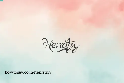 Henritzy