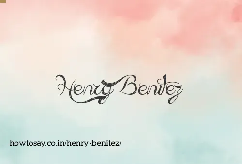 Henry Benitez