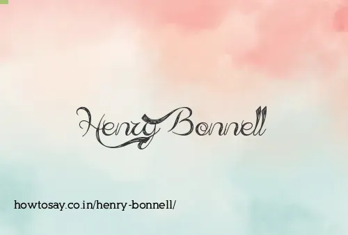 Henry Bonnell