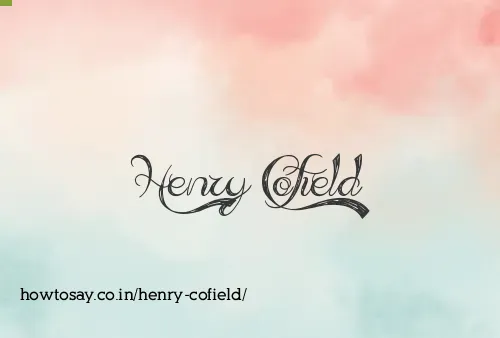 Henry Cofield
