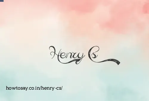 Henry Cs
