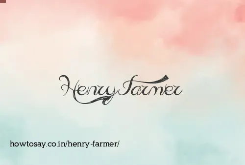 Henry Farmer