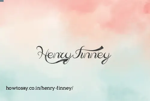 Henry Finney