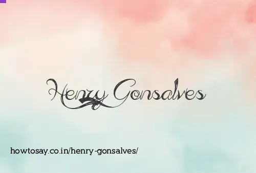 Henry Gonsalves