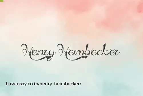 Henry Heimbecker