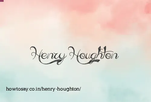 Henry Houghton