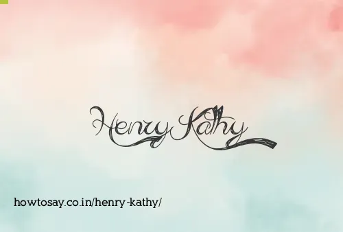 Henry Kathy