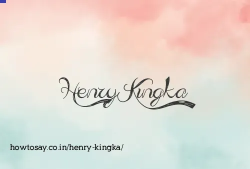 Henry Kingka