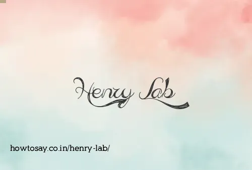Henry Lab