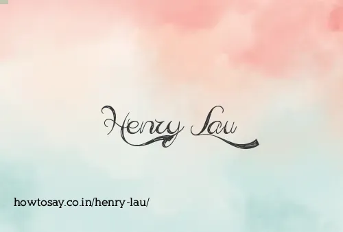 Henry Lau
