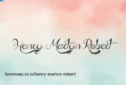 Henry Martyn Robert