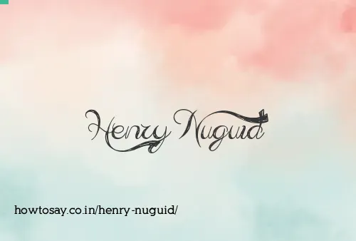 Henry Nuguid