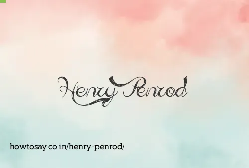 Henry Penrod