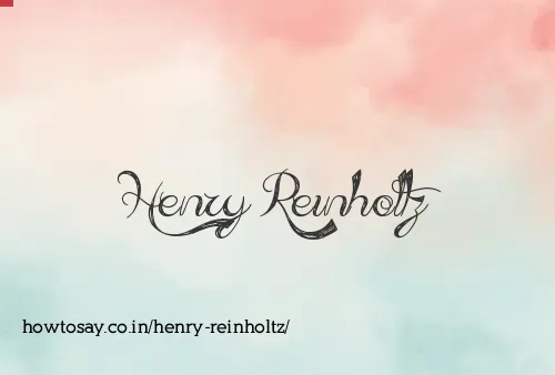 Henry Reinholtz