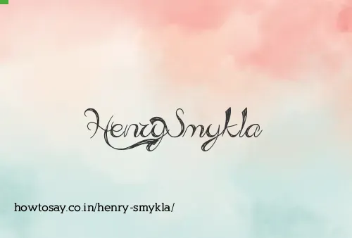 Henry Smykla