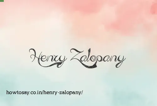 Henry Zalopany