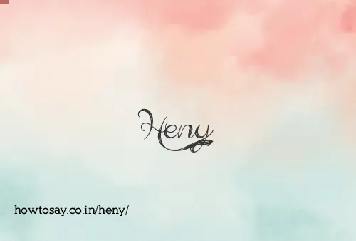 Heny