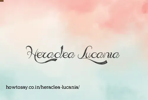 Heraclea Lucania