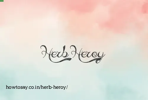 Herb Heroy