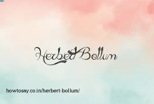 Herbert Bollum