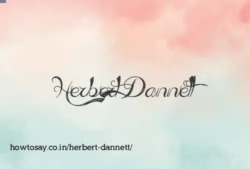 Herbert Dannett