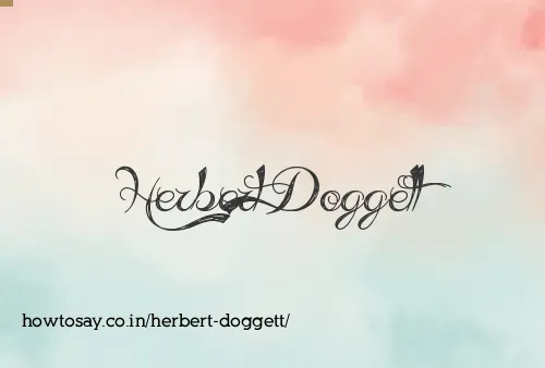 Herbert Doggett