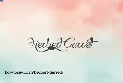 Herbert Garrett