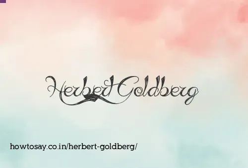 Herbert Goldberg