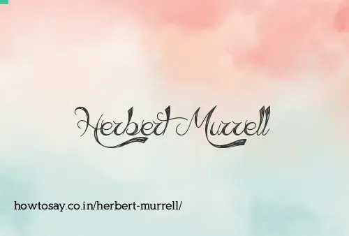 Herbert Murrell