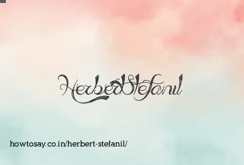 Herbert Stefanil