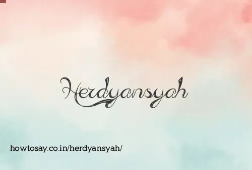 Herdyansyah