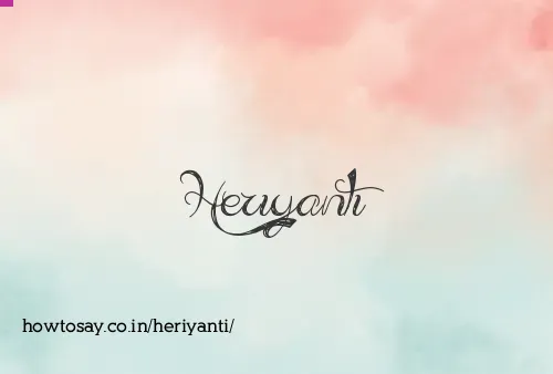 Heriyanti